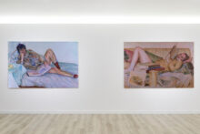 Charles Laib Bitton, exhibition view of Milk & Cookies, Tube Culture Hall, Milan (IT), 2025