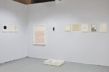 Gudny Rosa Ingimarsdottir, exhibition view of Drawing Now Paris, 2018