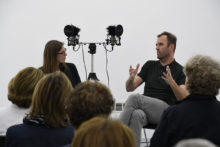 Artist Talk with Roeland Tweelinkcx and Els Wuyts at Irène Laub Gallery, Brussels (BE), 2019