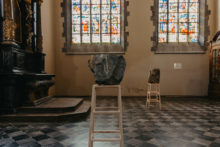Stijn Cole, exhibition view at Biennale d'Enghien, Enghien (BE), 2020 (photo by Candice Athenais)