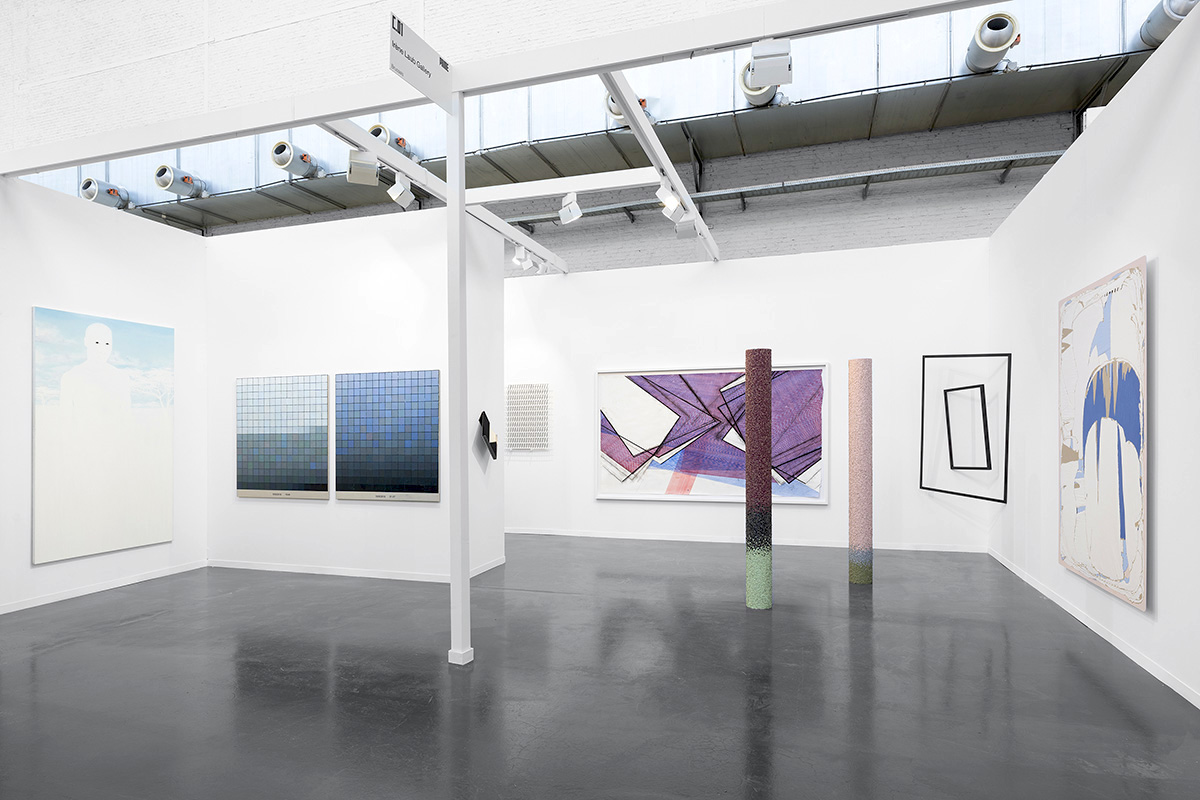 Exhibition view at Art Brussels (BE), 2022