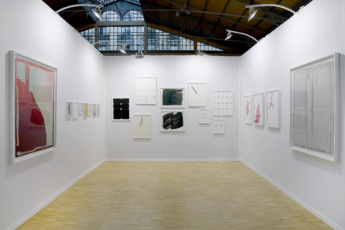 Exhibition view at Drawing Now Paris 2022