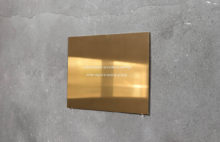 Michèle Magema, Sonographies L’Acte de Respirer, 2022, engraved messing plates, 60 x 20 cm x 30 cm. Courtesy of the artist, Horst Arts & Music, KANAL - Centre Pompidou and Irène Laub, photo Eline Willaert