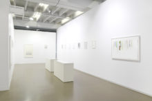 Gudny Rosa Ingimarsdottir, exhibition view at Art On Paper, Brussels (BE), 2022