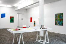Bernard Villers and Werner Cuvelier, exhibition view of 'Beyond Colors' at valerie_traan gallery, Antwerp (BE), 2025 (© Davide Pastore)