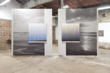 Stijn Cole, exhibition view of 'Paysage en Stéréo' at Les Jardiniers Montrouge (FR), 2025