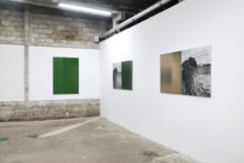 Stijn Cole, exhibition view of 'Paysage en Stéréo' at Les Jardiniers Montrouge (FR), 2025