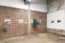 Stijn Cole, exhibition view of 'Paysage en Stéréo' at Les Jardiniers Montrouge (FR), 2025