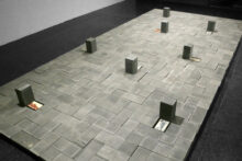 Rui Calçada Bastos, installation view of  'I Have Not Yet Forgot Myself to Stone' at the Macao Biennale (CN), 2025