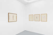 Bernard Villers, exhibition view of 'Collage, décollage, recollage' at Irène Laub gallery, Brussels (BE), 2025 (© Hugard & Vanoverschelde)