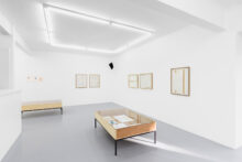 Bernard Villers, exhibition view of 'Collage, décollage, recollage' at Irène Laub gallery, Brussels (BE), 2025 (© Hugard & Vanoverschelde)