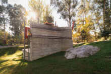 Fernanda Fragateiro, Site-specific installation, Campus DST, Braga, 2025 (photo: ArtWorks – Audiovisual Team)