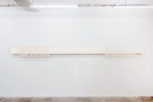 Fernanda Fragateiro, exhibition view of INVESTIGAÇÃO DA PERGUNTA E DO OBJECTO. Noémia Coutinho e “Uma Escola de Iniciação de Arte”, at CAAA, Guimarães (PT), 2026 (© Fausto)