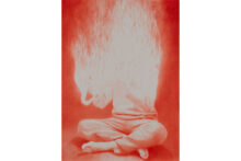 Pedro A.H. Paixão, The Pure, 2026, Vermillion colored pencil on paper, 77 x 57 cm